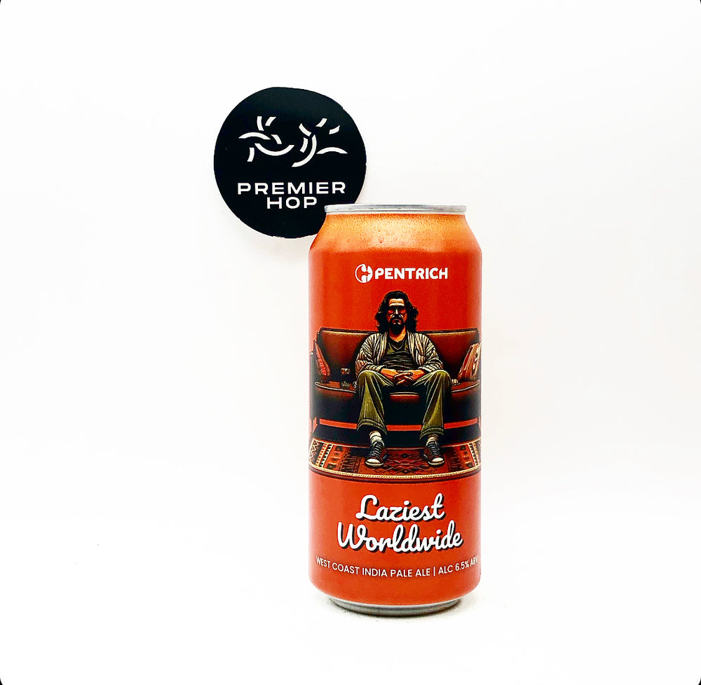 Pentrich Brewing Co Laziest Worldwide   WC IPA  6.5% - Premier Hop