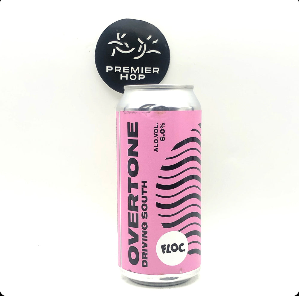 Overtone Brewing Co Driving South X Floc NZ IPA 6% Overtone Brewing Co Driving South X Floc NZ IPA 6%