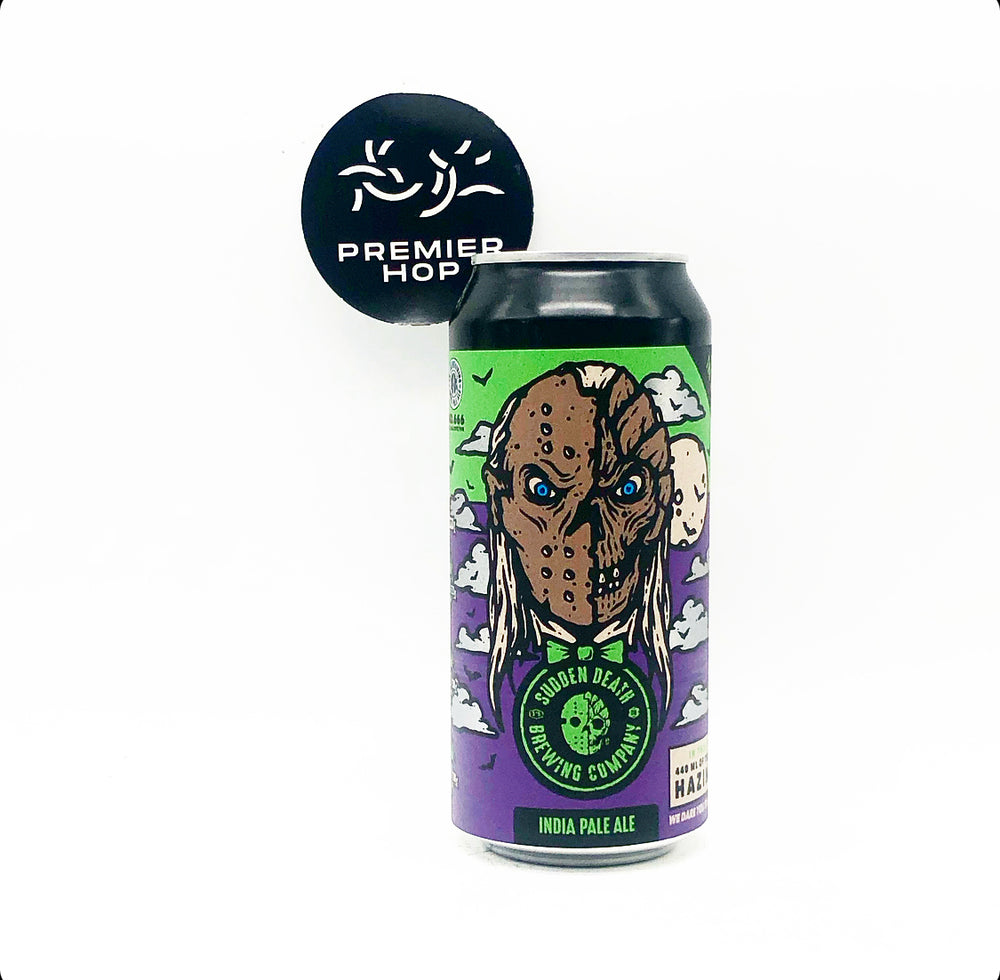Sudden Death Brewing Co Haze From the Crypt: Hell Champion TDH IPA 6.5% Sudden Death Brewing Co Haze From the Crypt: Hell Champion TDH IPA 6.5%