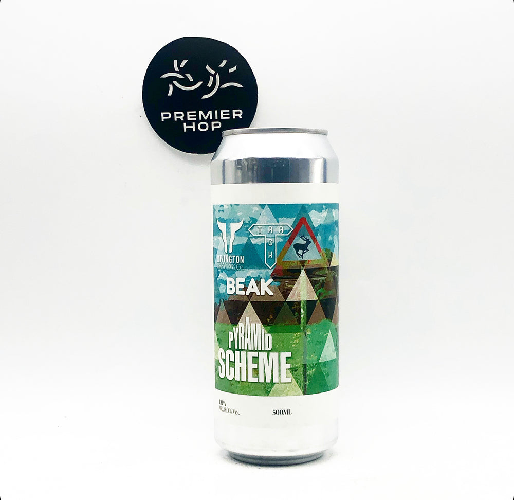 Rivington Brewing Co Pyramid Scheme X Track X Beak  Double IPA  8% - Premier Hop