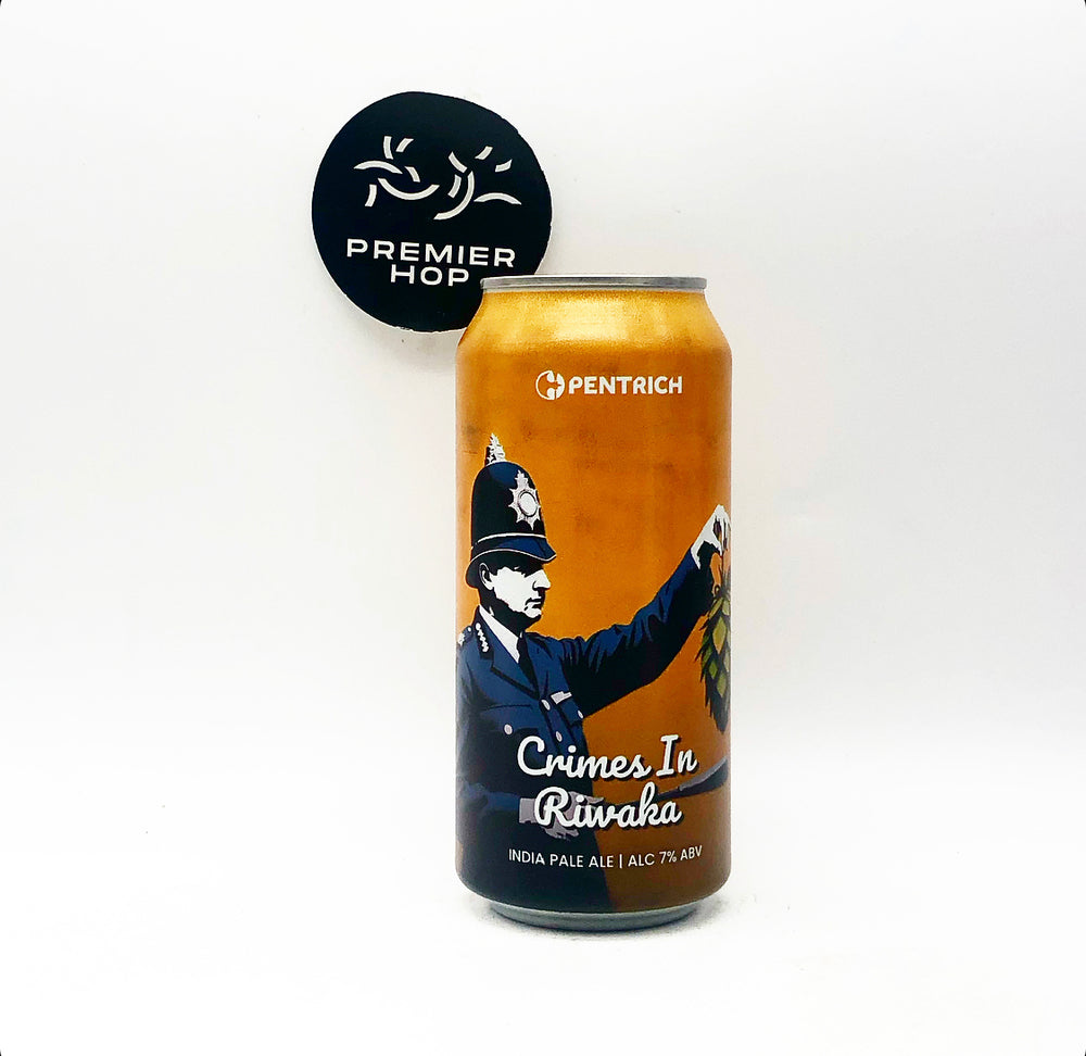 Pentrich Brewing Co Crimes in Riwaka IPA 7% Pentrich Brewing Co Crimes in Riwaka IPA 7%