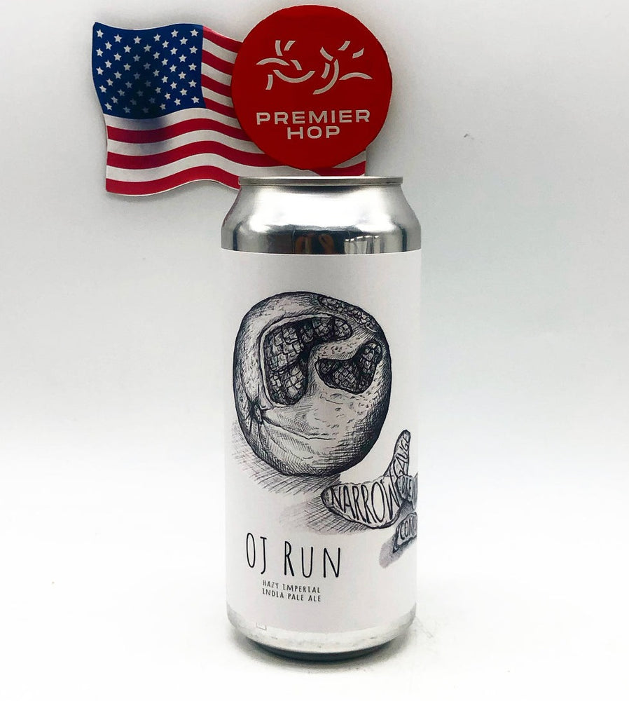 Narrow Gauge Brewing Co. OJ Run Imperial IPA 8.6% Narrow Gauge Brewing Co. OJ Run Imperial IPA 8.6%