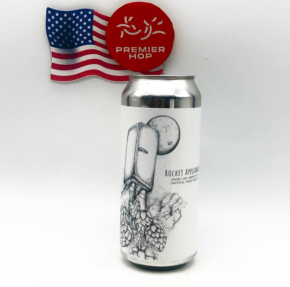 Narrow Gauge Brewing Co. Rocket Appliances Imperial IPA 8.1% Narrow Gauge Brewing Co. Rocket Appliances Imperial IPA 8.1%