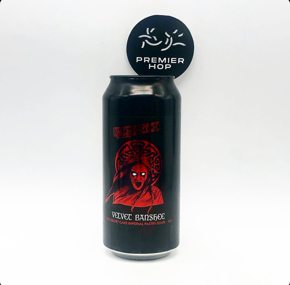Neon Raptor Brewing Company Velvet Banshee Imperial Sour 10% Neon Raptor Brewing Company Velvet Banshee Imperial Sour 10%