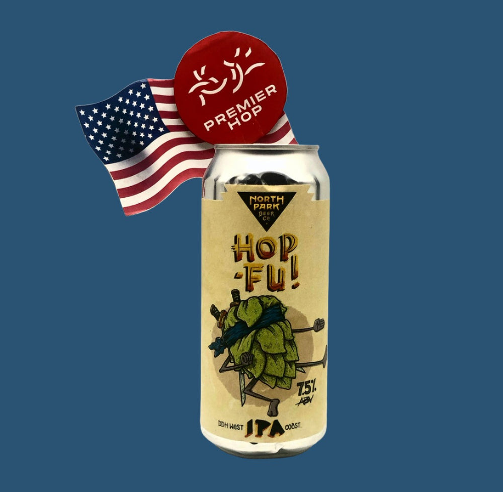 Hop-Fu! / DDH WC IPA / 7.5%  ** See T&C's