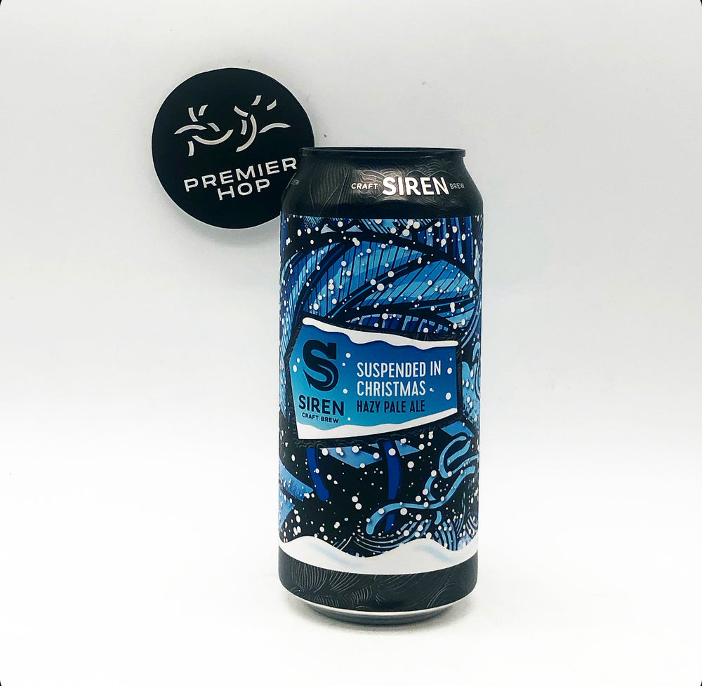 Siren Craft Brew Suspended In Christmas Hazy Pale Ale 4% Siren Craft Brew Suspended In Christmas Hazy Pale Ale 4%