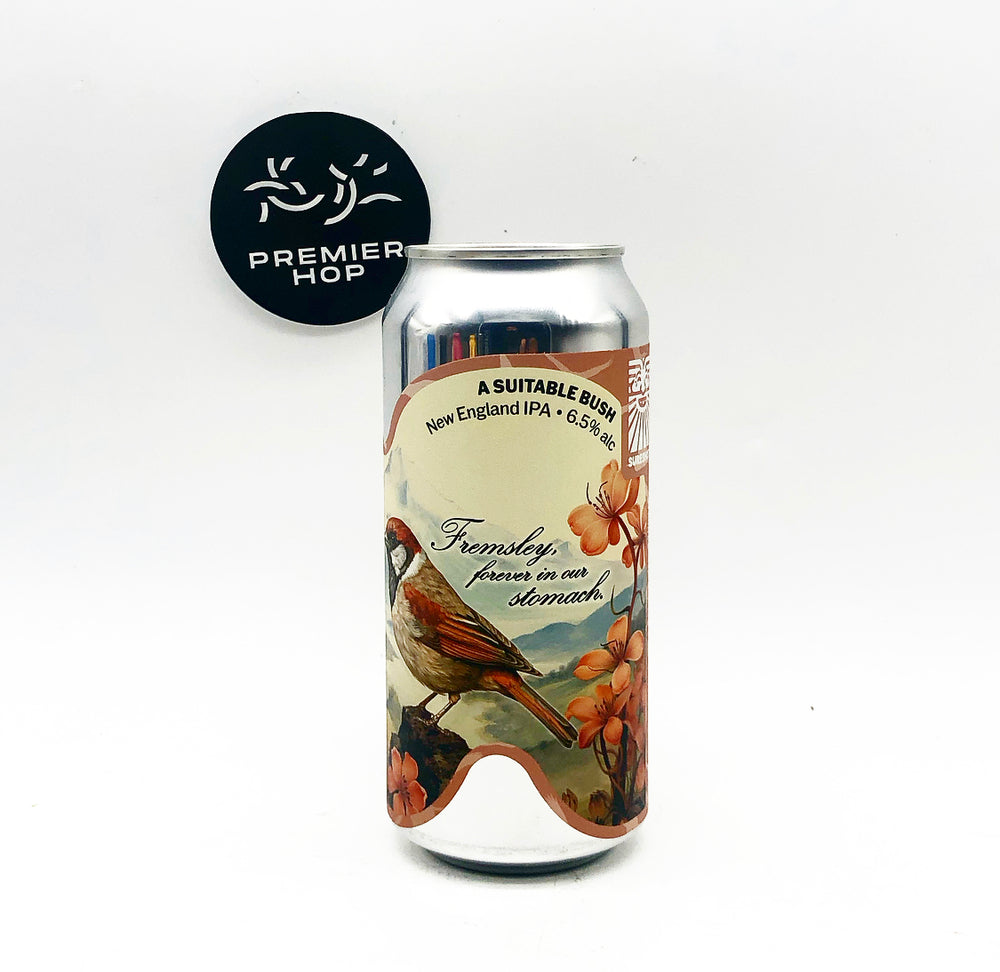 Sureshot Brewing Co. A Suitable Bush IPA 6.5% Sureshot Brewing Co. A Suitable Bush IPA 6.5%