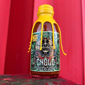 CHOLO Chipotle Chilli & Cacao Mole / Hot Sauce / 150ml Waxed Bottle