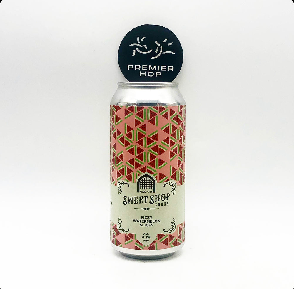 Vault City Fizzy Watermelon Slices Sweet Shop Sour 4.1% Vault City Fizzy Watermelon Slices Sweet Shop Sour 4.1%