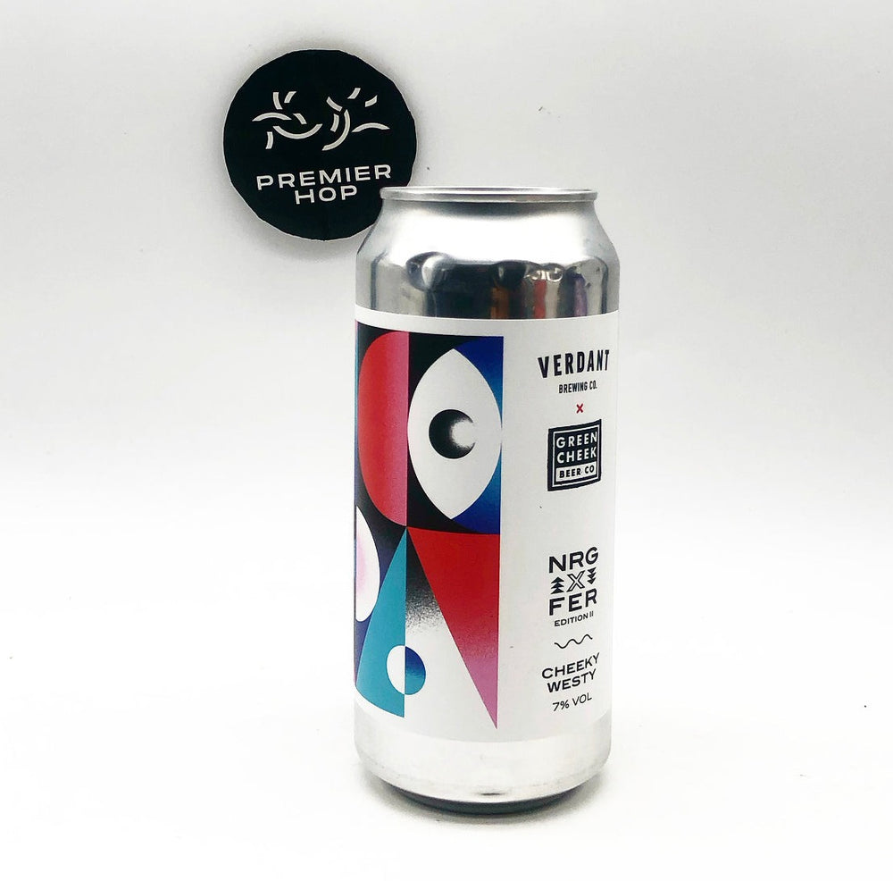 Verdant Brewing Co Cheeky Westy X Green Cheek IPA 7% Verdant Brewing Co Cheeky Westy X Green Cheek IPA 7%