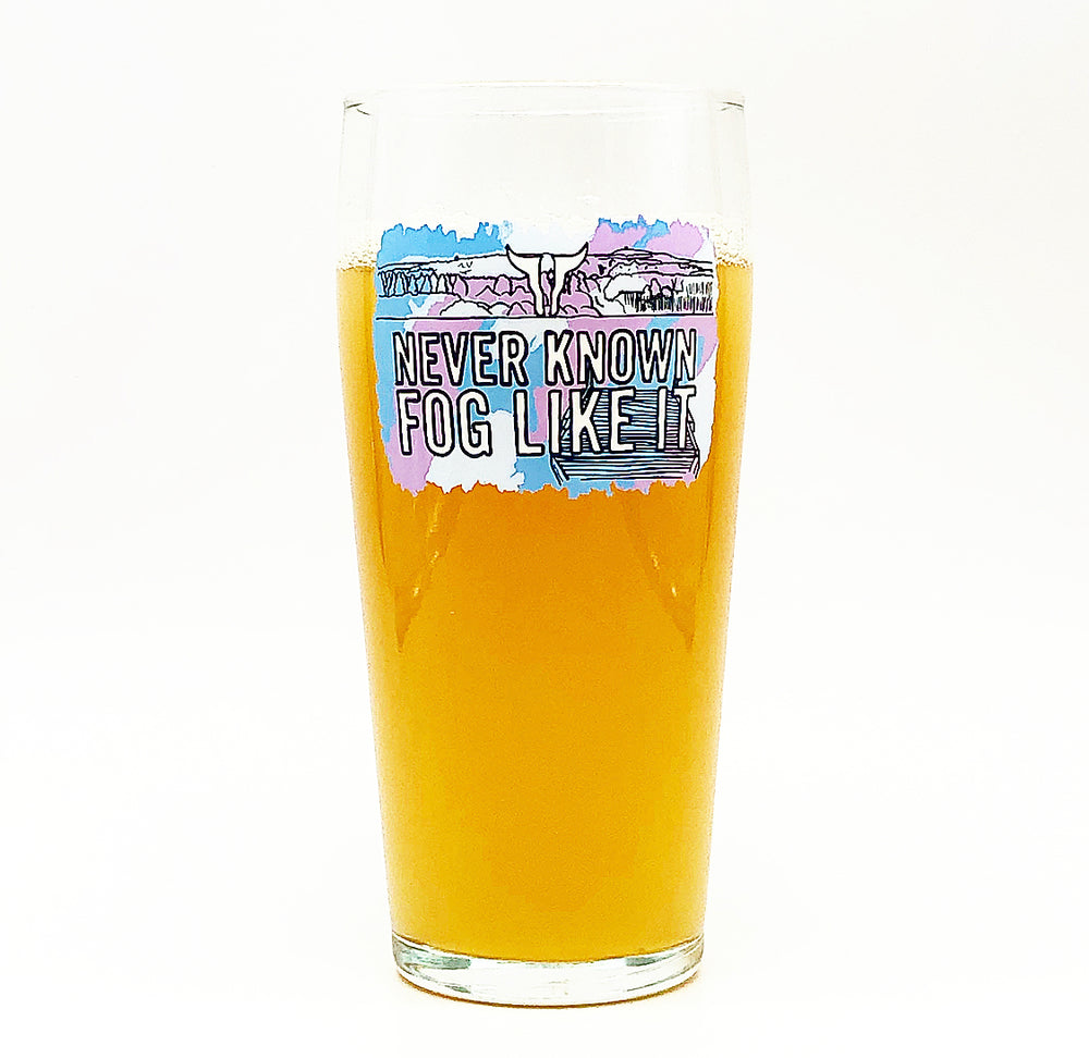 
            
                Load image into Gallery viewer, Never Known Fog Like It Pint Glass / 500ml
            
        